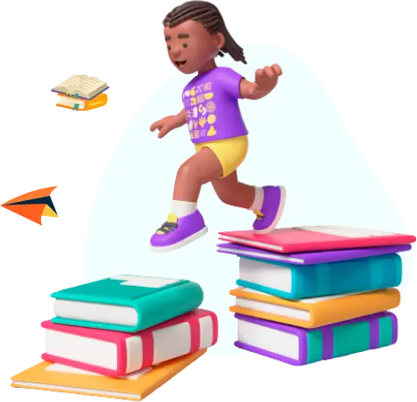 Kids on book